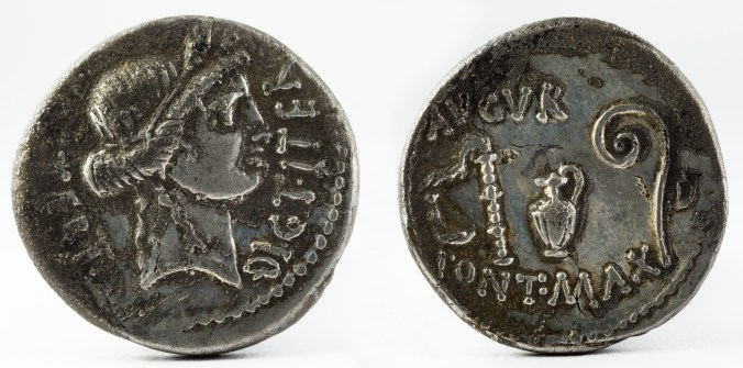 Denarius of Julius Caesar 120717-2191