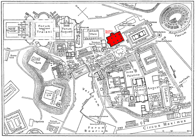 Plan_Rome_-_Basilica_Nova