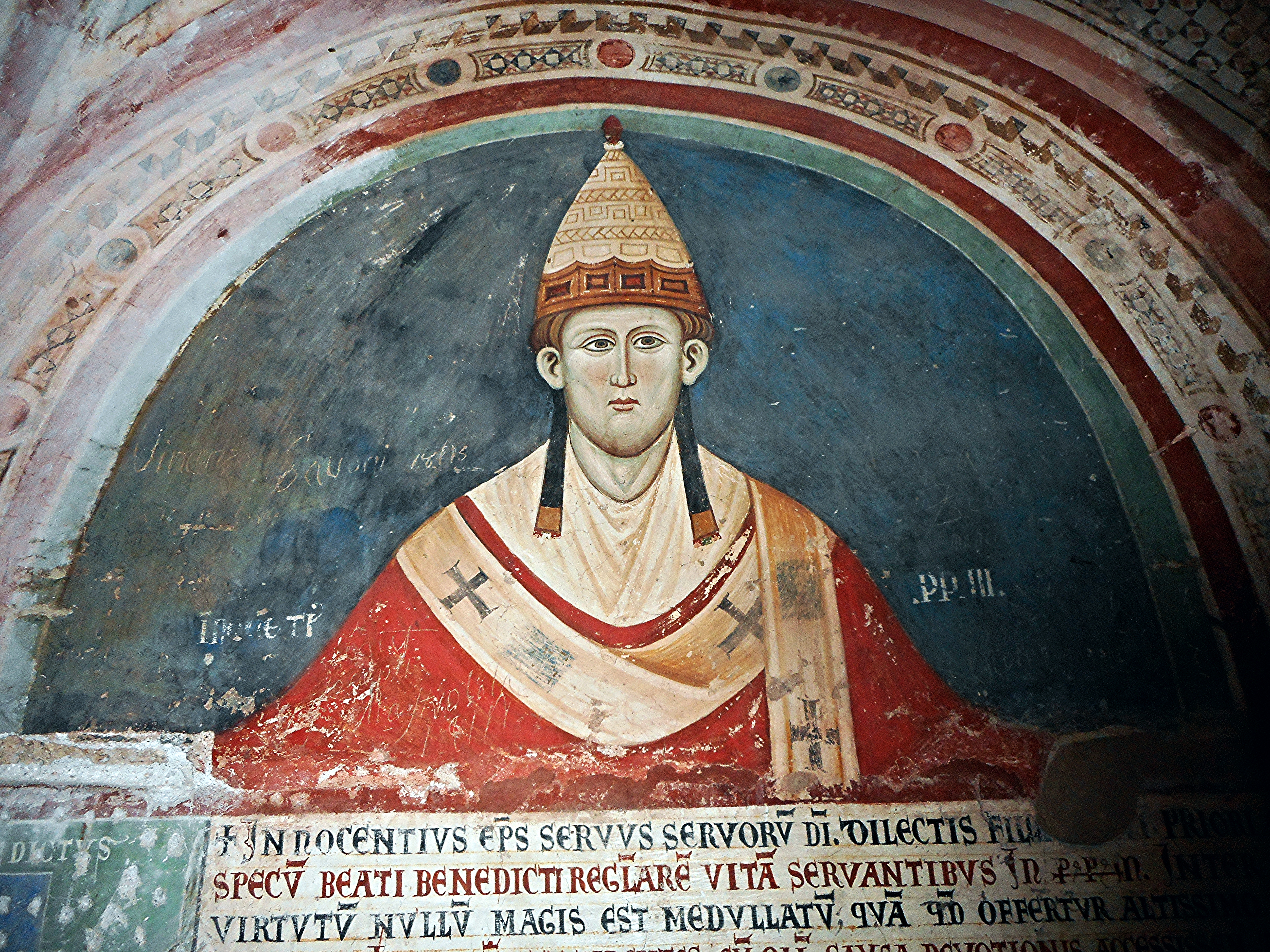 Pope_Innocent_III,_Monastery_of_Subiaco