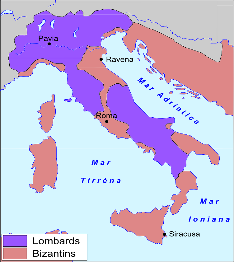 Partiment_d'Itàlia_entre_Lombards_e_Bizantins