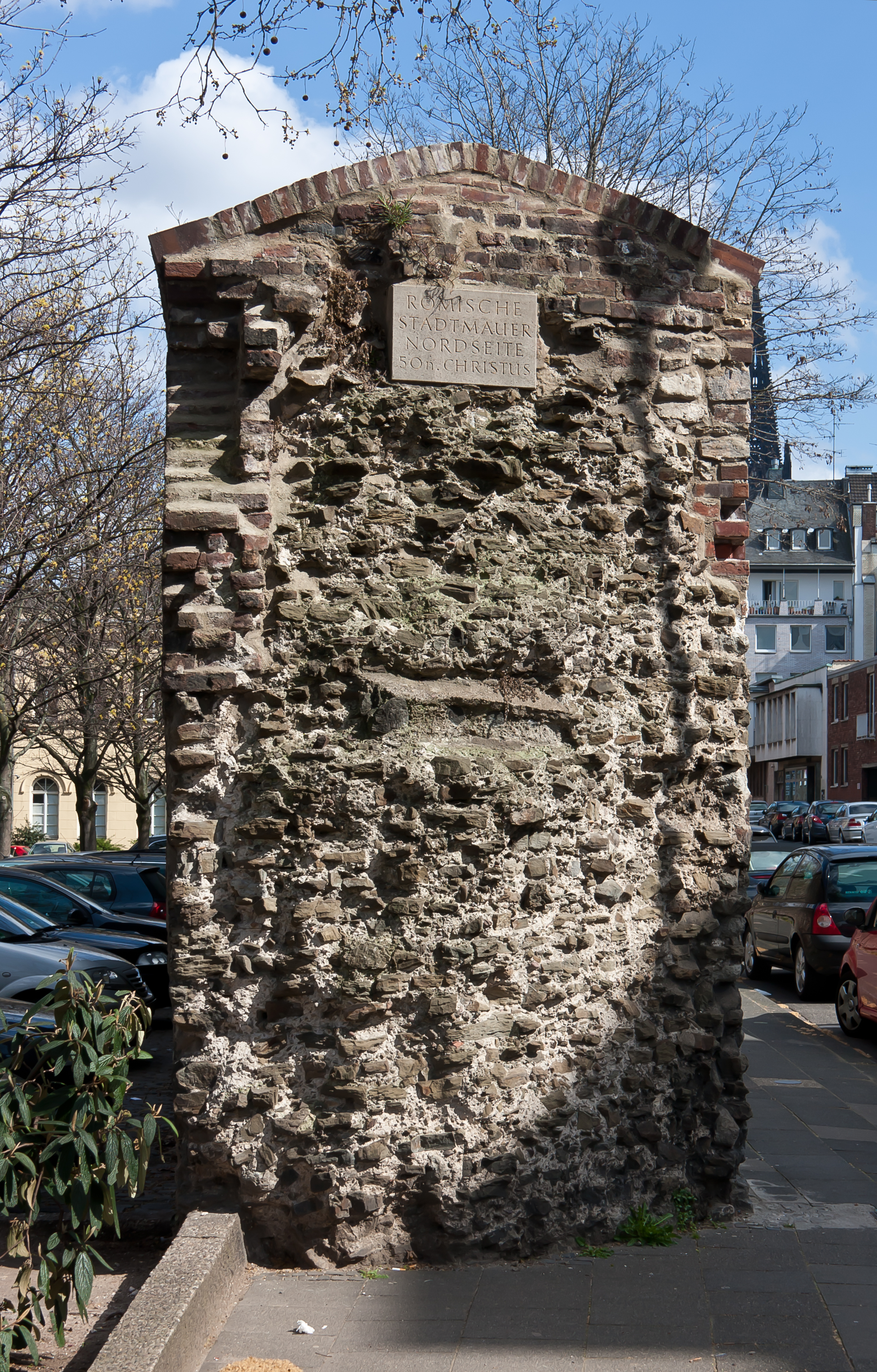 Römische Stadtmauer - Burgmauer - Köln